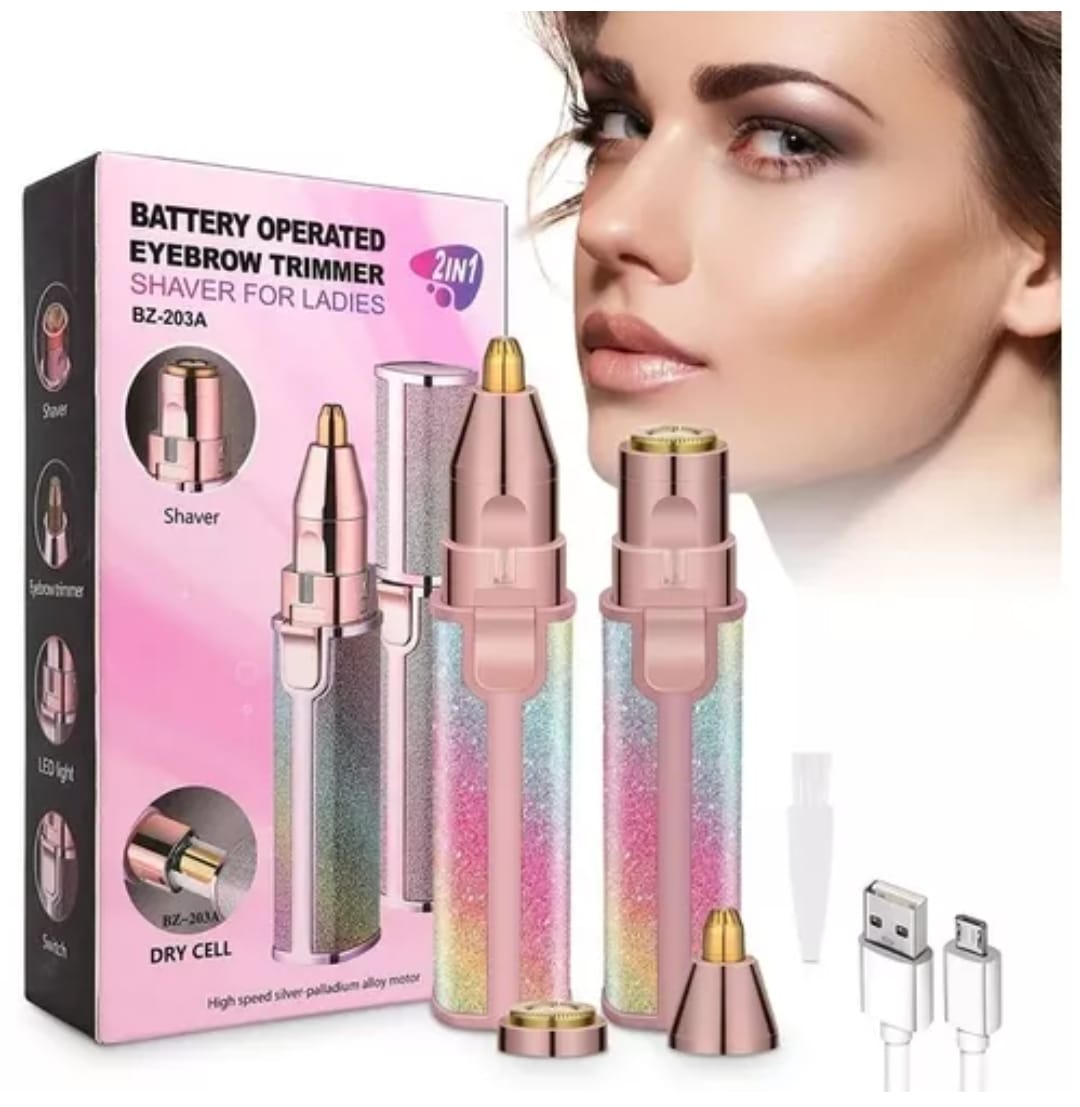 Kit Depilatorio Facial Y Cejas 2 En 1