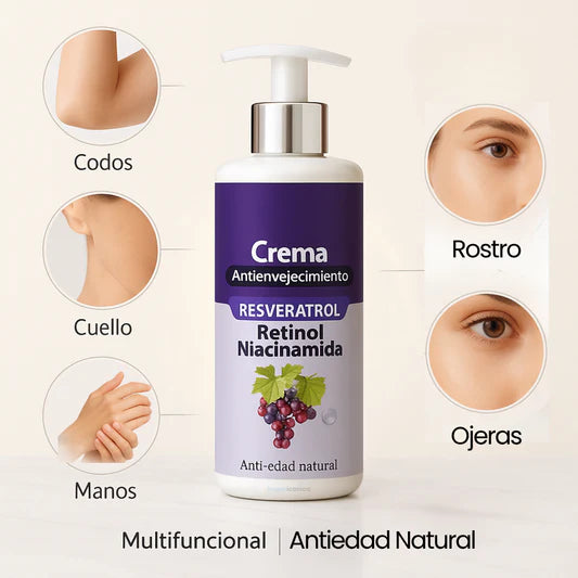 Crema Resveratrol Antienvejecimiento