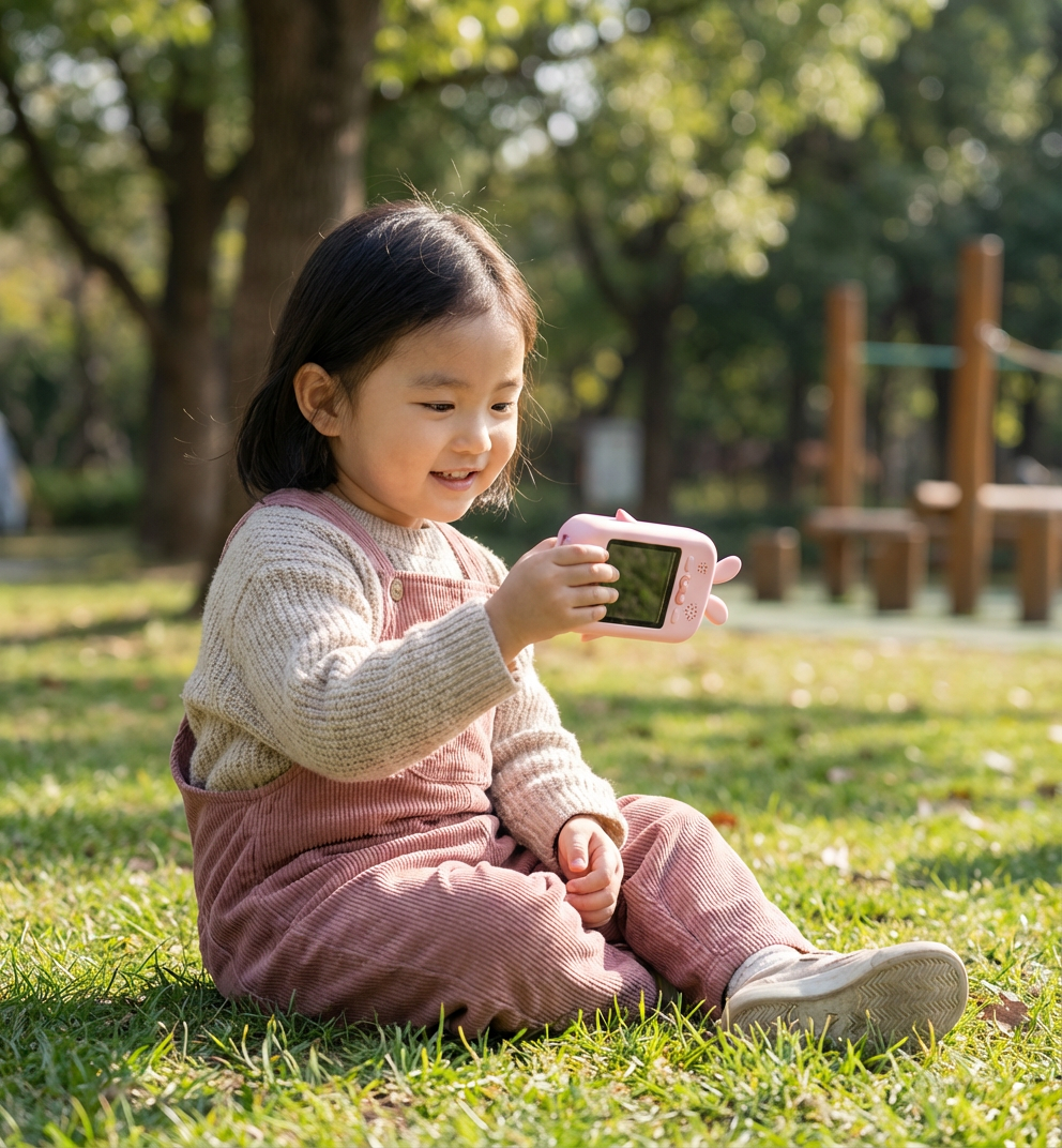 Cámara Infantil Táctil para Aprender Jugando