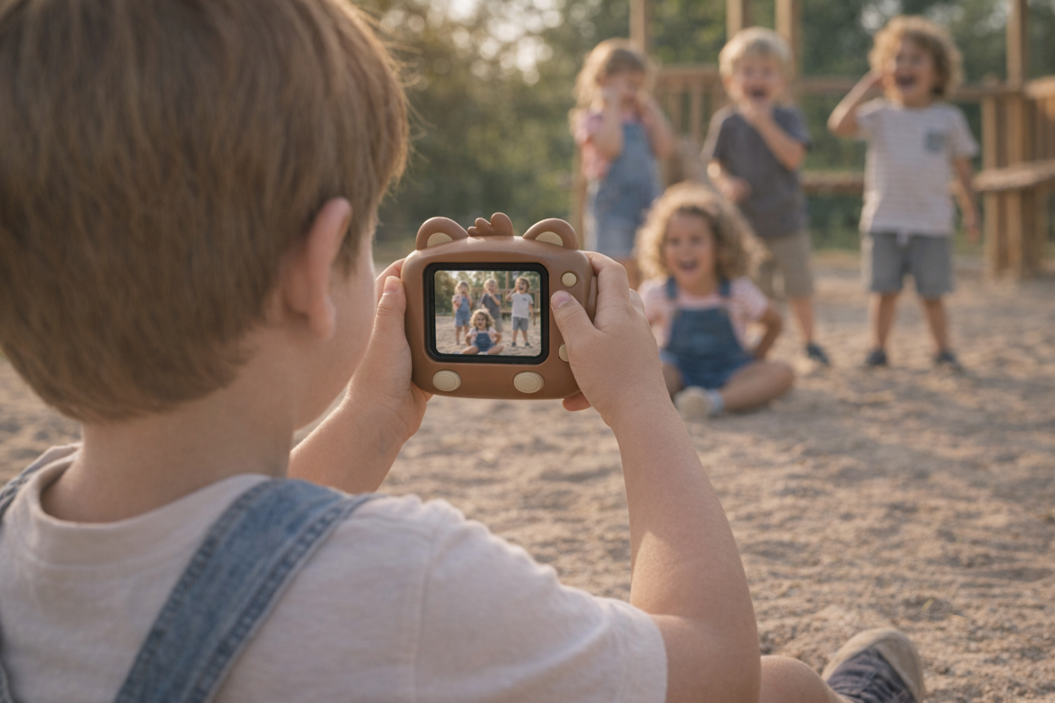 Cámara Infantil Táctil para Aprender Jugando